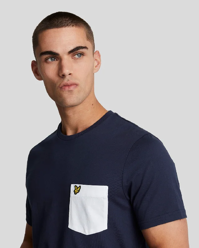 Contrast Pocket T-Shirt