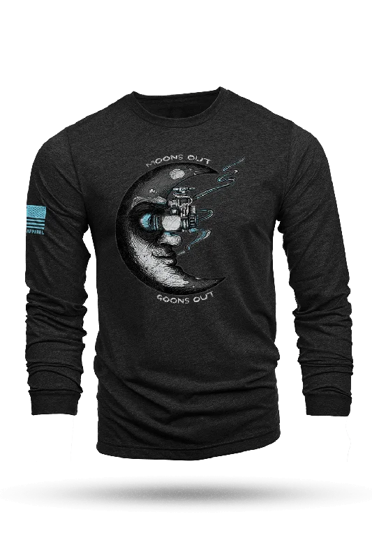 Moons out Goons out - Long-Sleeve Shirt