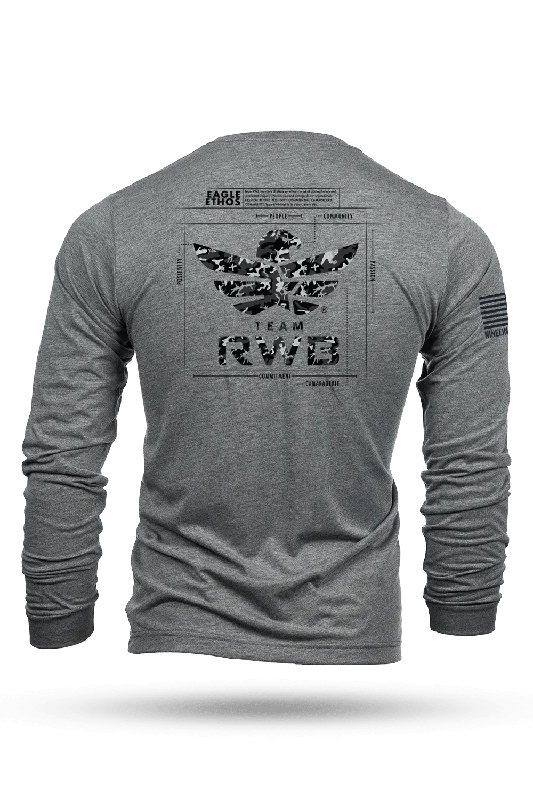 Team RWB Eagle Ethos Schematic - Long-Sleeve T-Shirt