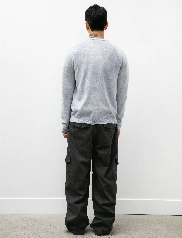 Twill Trousers Dark Grey