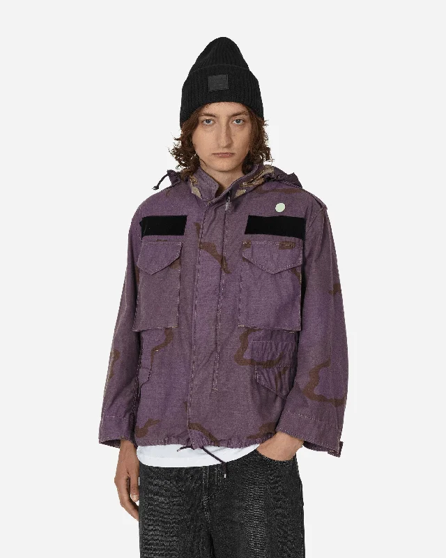 RE:WORK Field Jacket Camo Purple