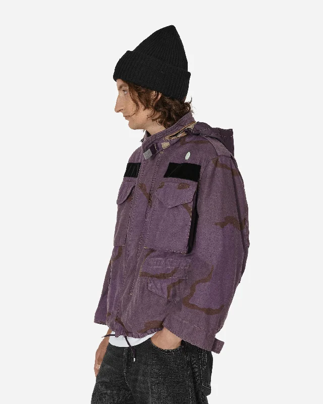 RE:WORK Field Jacket Camo Purple