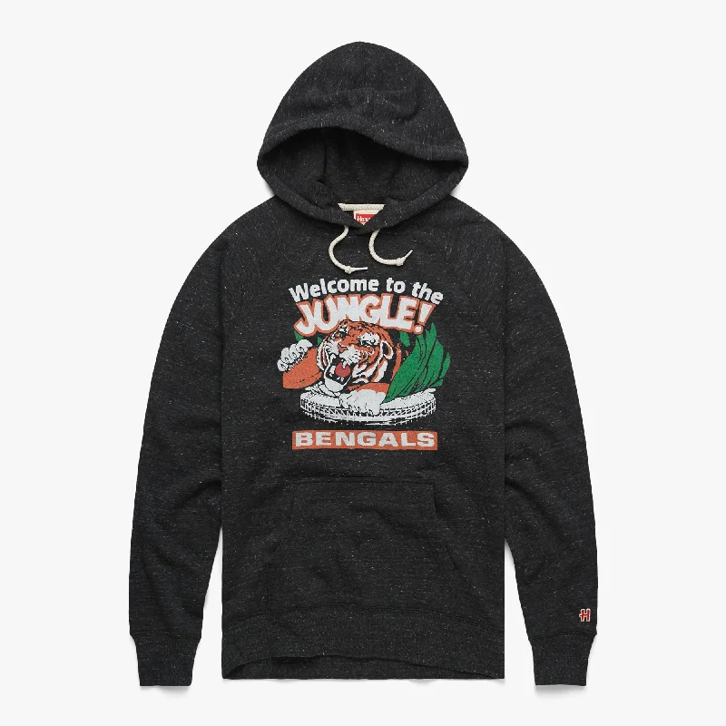 Cincinnati Bengals Welcome To The Jungle Hoodie