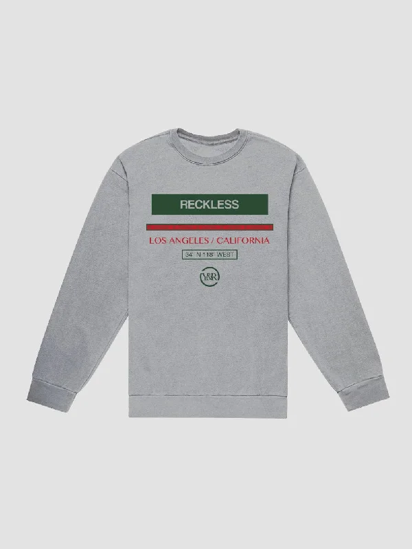 Classy Crewneck - Heather Grey