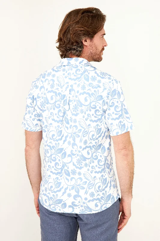 Nico Camp Shirt - Blue Bird