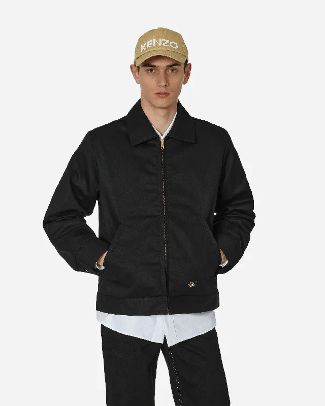 Lined Eisenhower Jacket Black