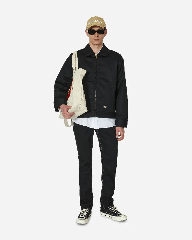 Lined Eisenhower Jacket Black