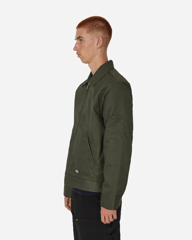 Lined Eisenhower Jacket Olive Green