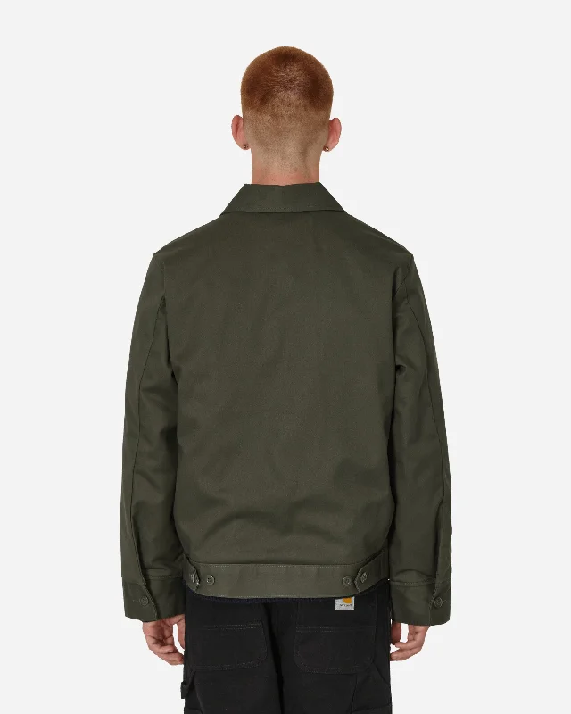 Lined Eisenhower Jacket Olive Green