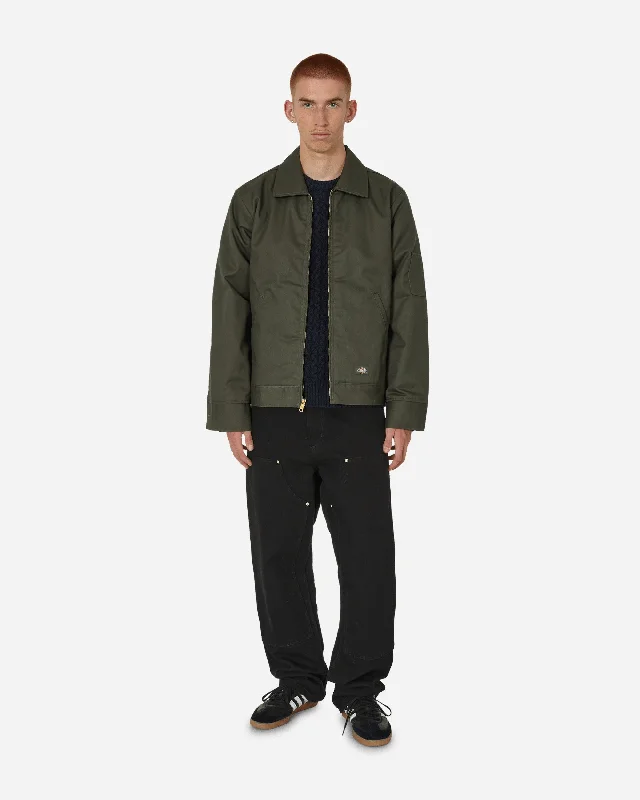 Lined Eisenhower Jacket Olive Green