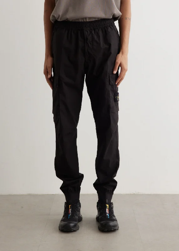 Elastic Cargo Pants