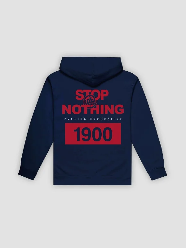 Fast Track Hoodie - Navy