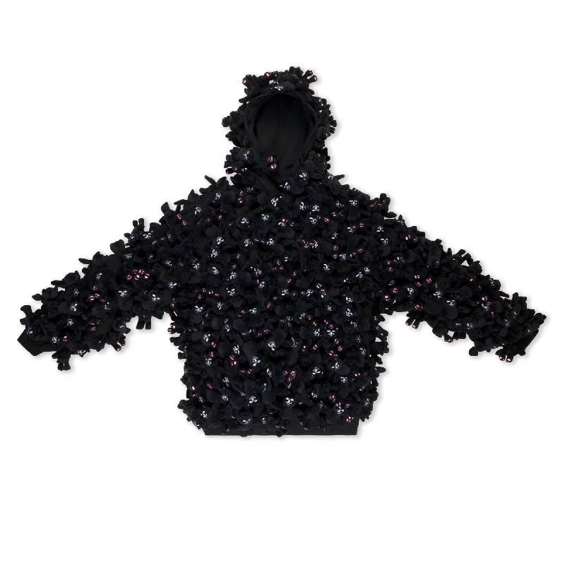 Jermie Plush Hoodie (Black)