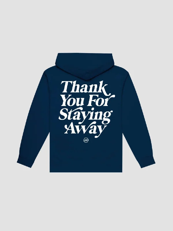 Keep Your Distance Hoodie - Navy