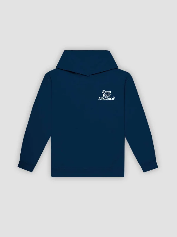 Keep Your Distance Hoodie - Navy