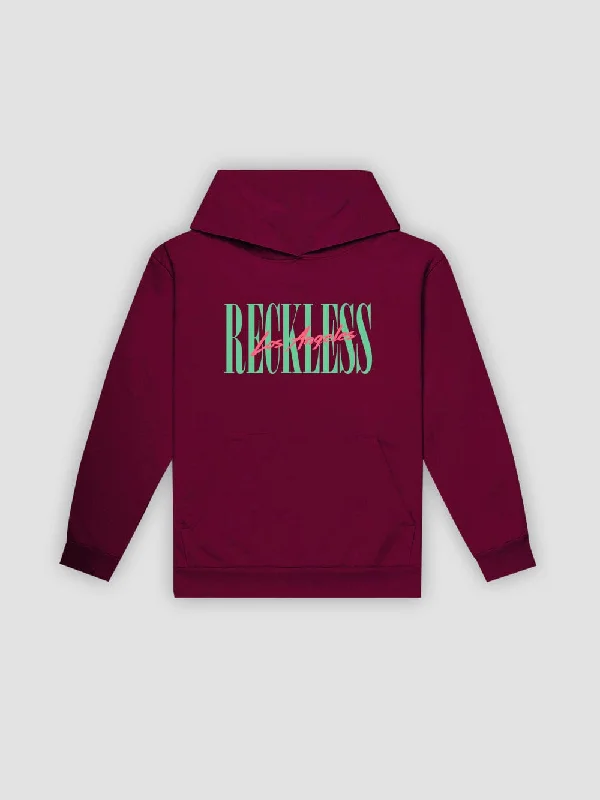 LA Vintage Hoodie - Maroon