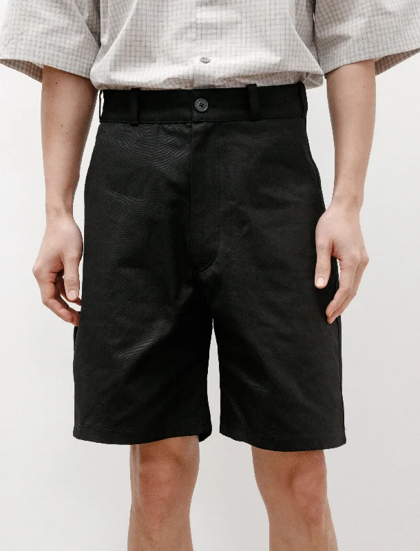 R16 Jebok-7 Shorts Black Work Twill