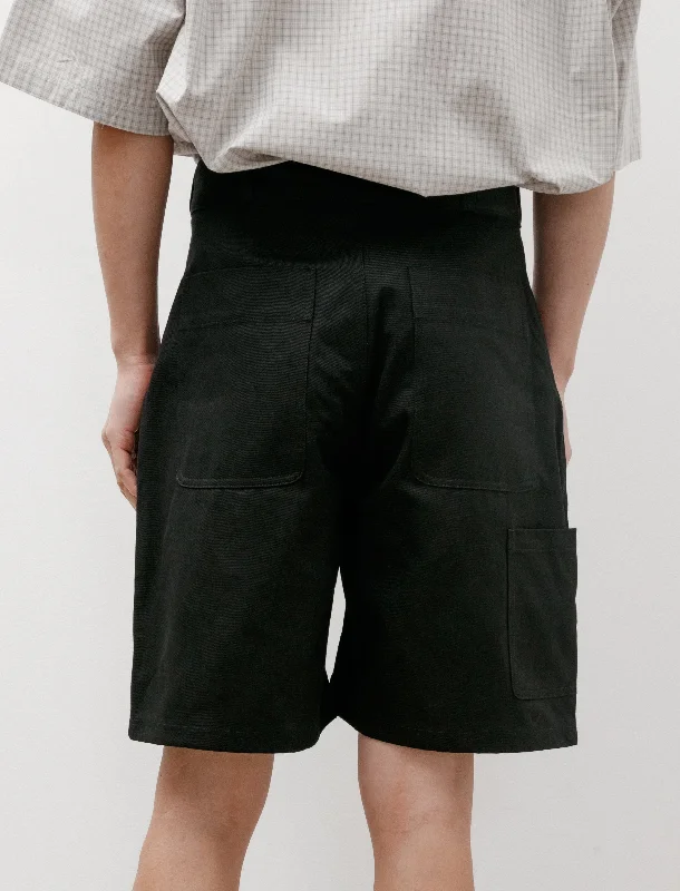 R16 Jebok-7 Shorts Black Work Twill