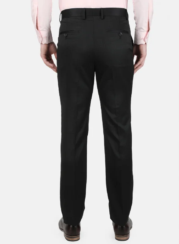 Mens Black Smart Trouser