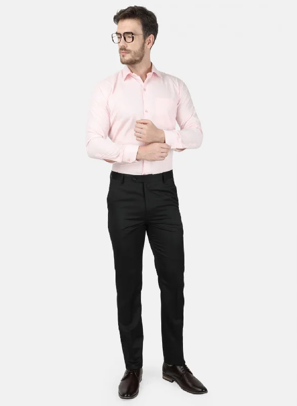 Mens Black Smart Trouser