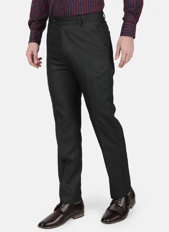 Mens Dark Grey Smart Trouser