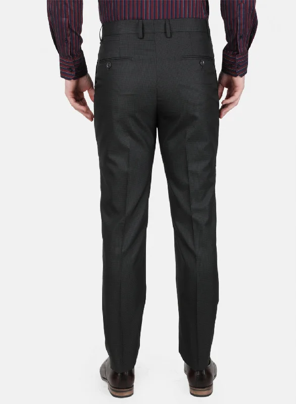 Mens Dark Grey Smart Trouser