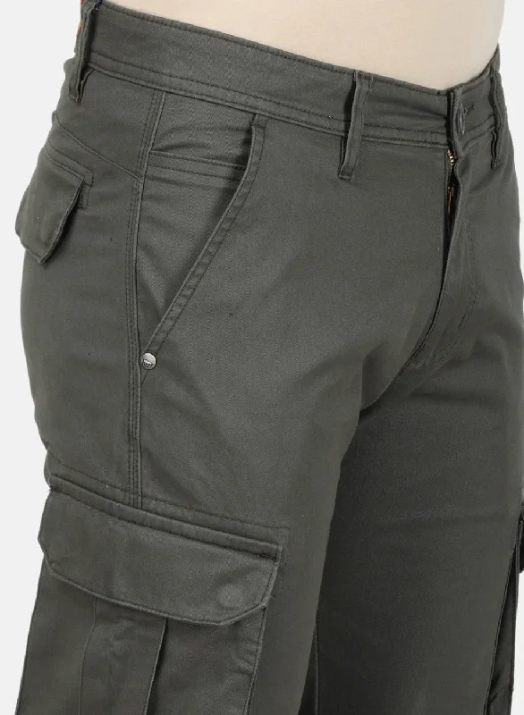 Mens Olive Slim Trouser