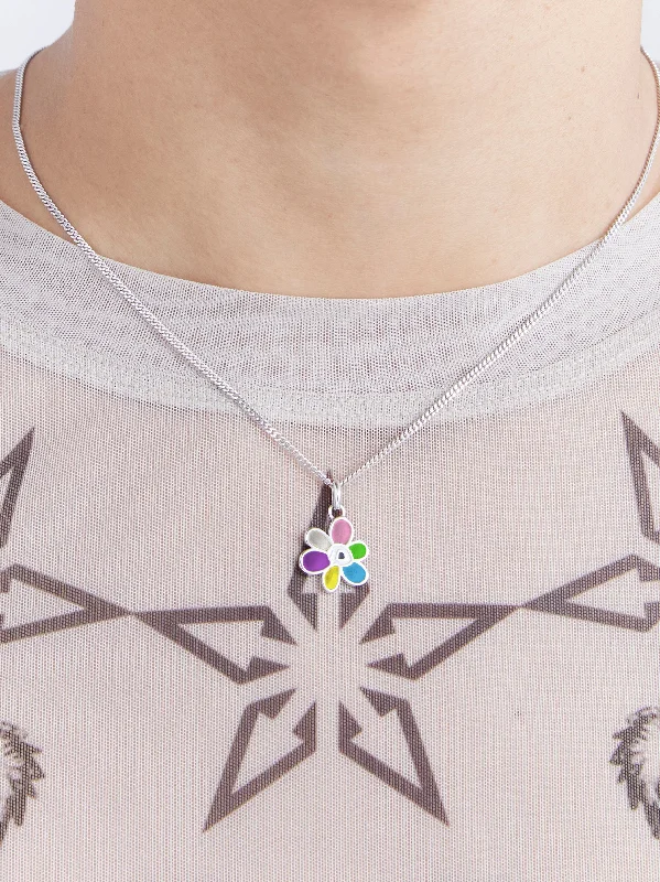 MULTI COLOUR GESTURES NECKLACE