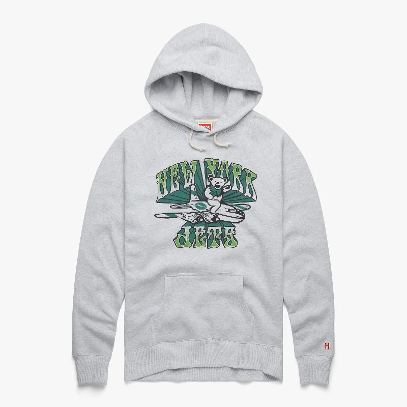 NFL x Grateful Dead x Jets Hoodie