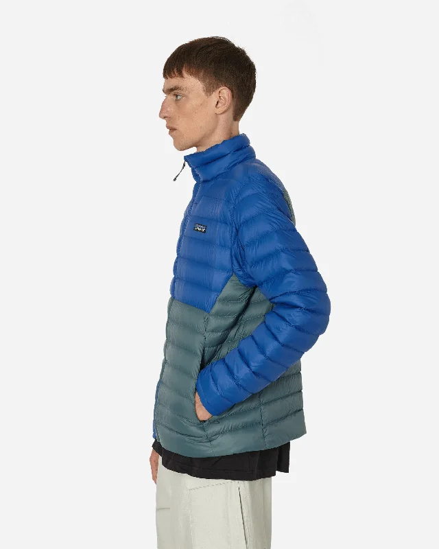 Down Sweater Jacket Passage Blue