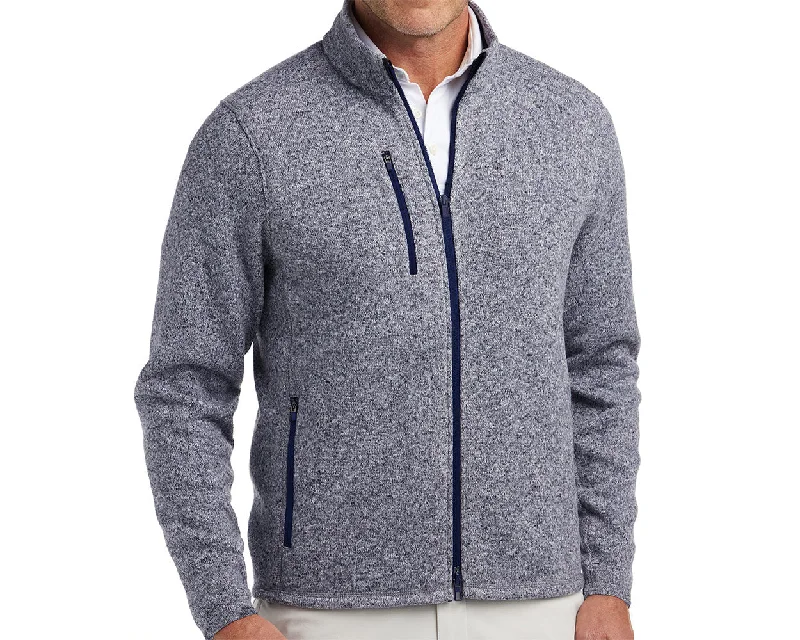 The Ashby Jacket: Heathered Navy