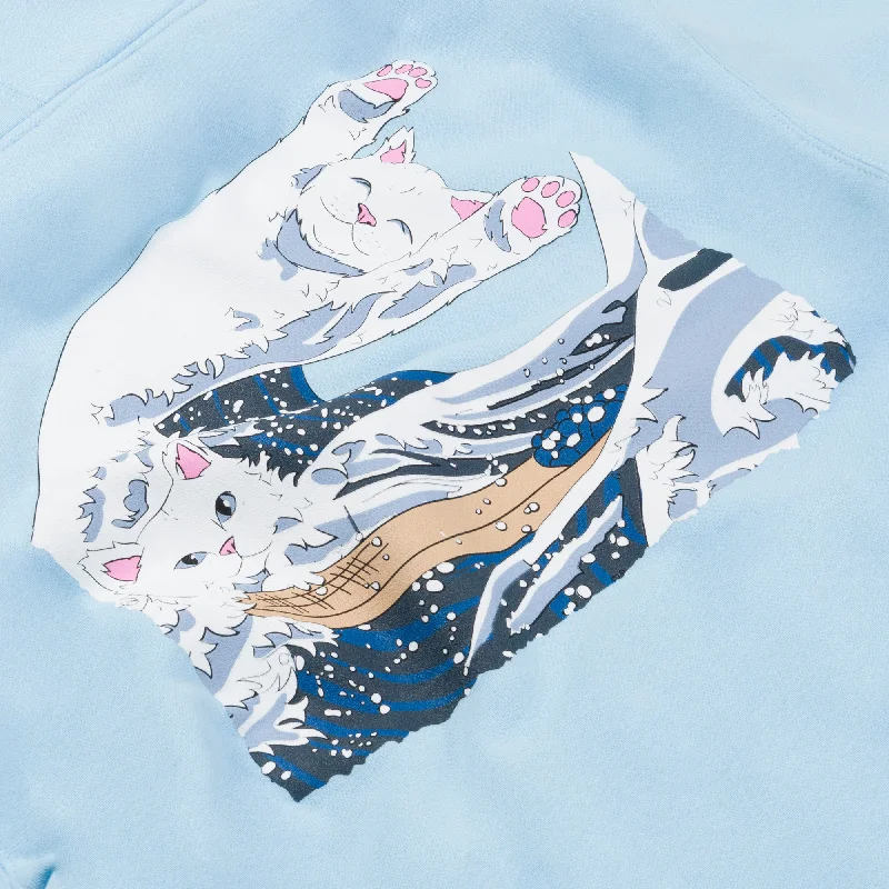 The Great Wave Of Nerm Hoodie (Powder Blue)