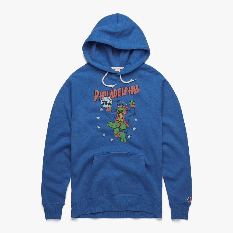 TMNT Raphael X Philadelphia 76ers Hoodie