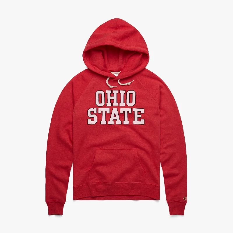 Women's Block Ohio State Hoodie