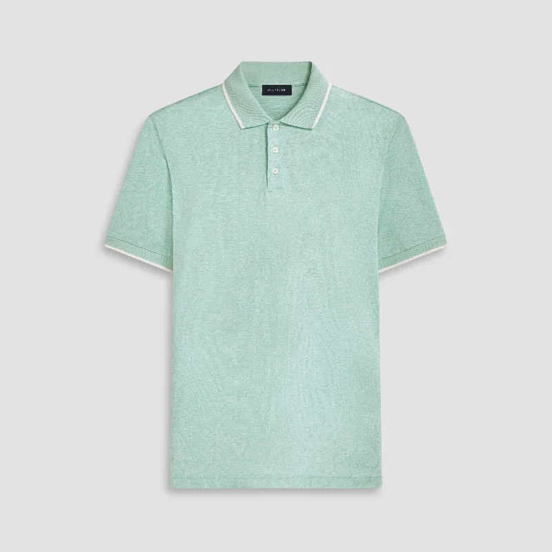 Floral Jacquard Polo