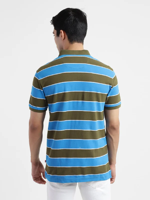 Men's Colorblock Polo T-shirt