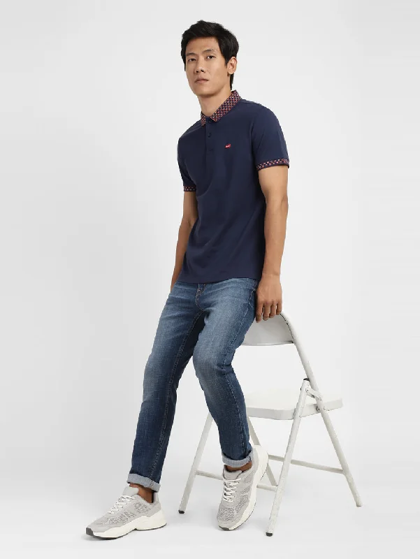 Men's Blue Polo T-Shirt