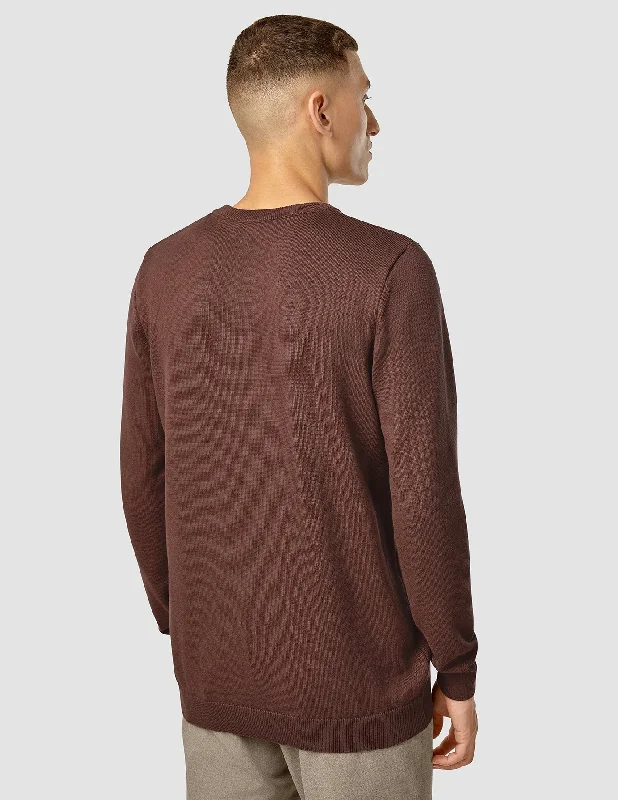 Everyday Knit Crewneck Espresso