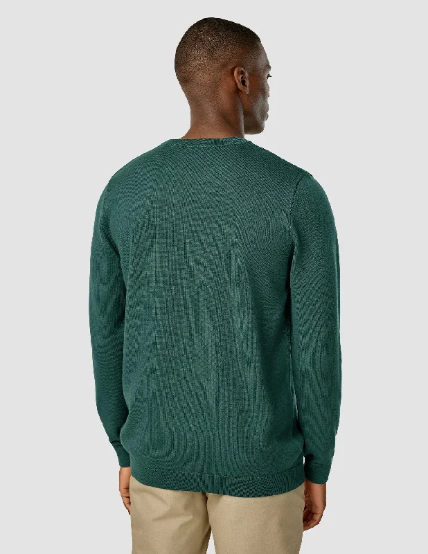 Everyday Knit Crewneck Shadow Green