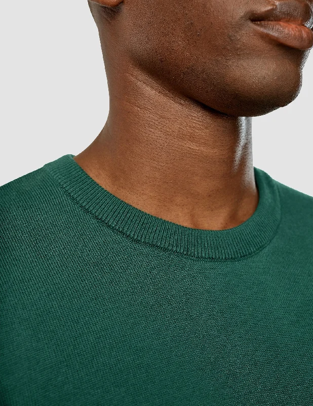 Everyday Knit Crewneck Shadow Green