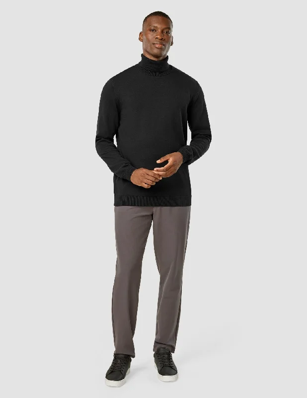 Everyday Knit Turtleneck Black