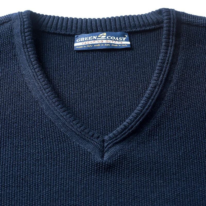 Green Coast Italian Sweater 403 Blu (Navy) Col. #1