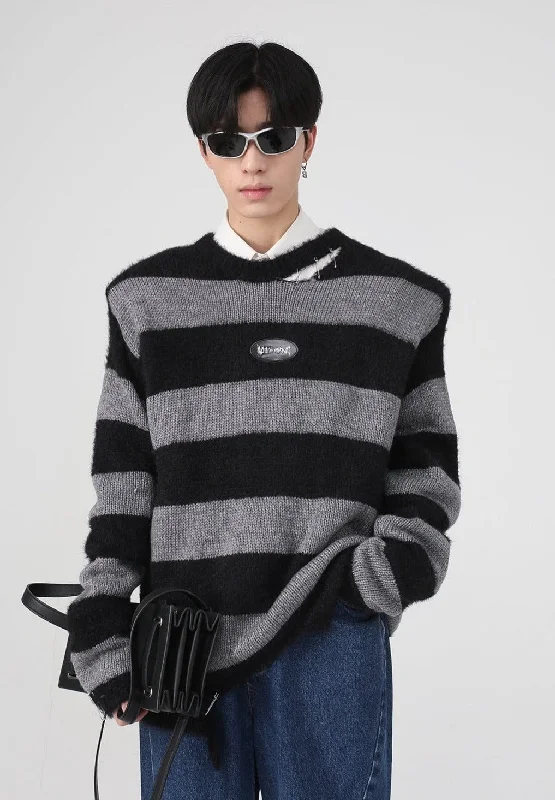 NB Striped Knit Sweater