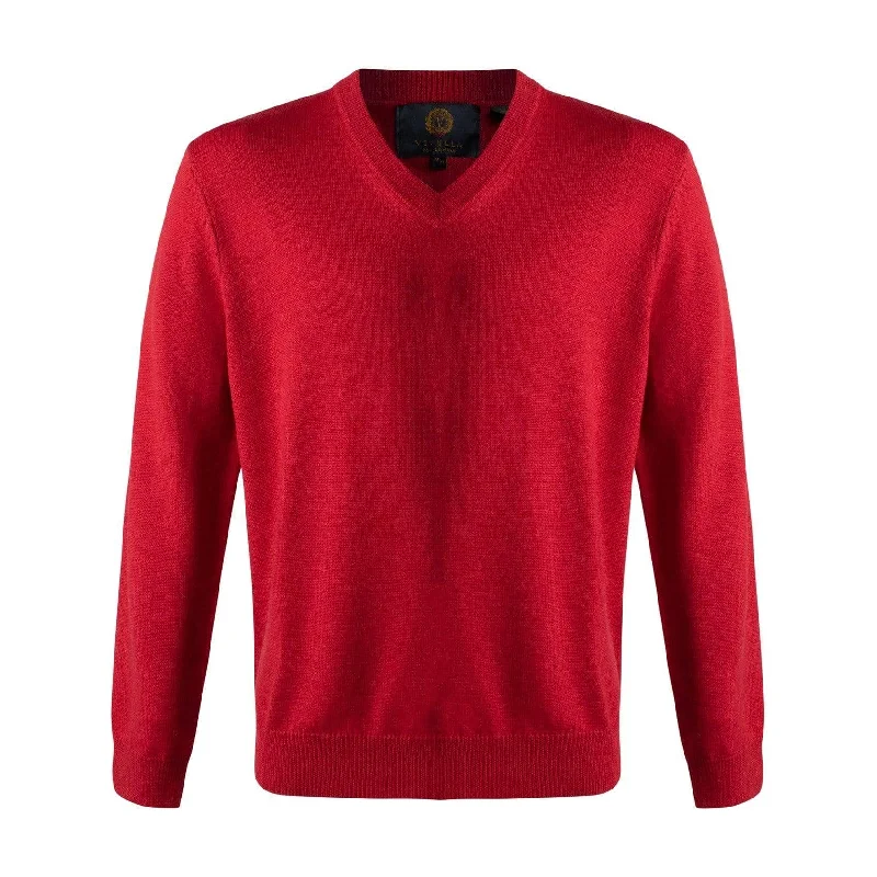 Viyella V-Neck Baruffa Merino Wool Sweater - 255611