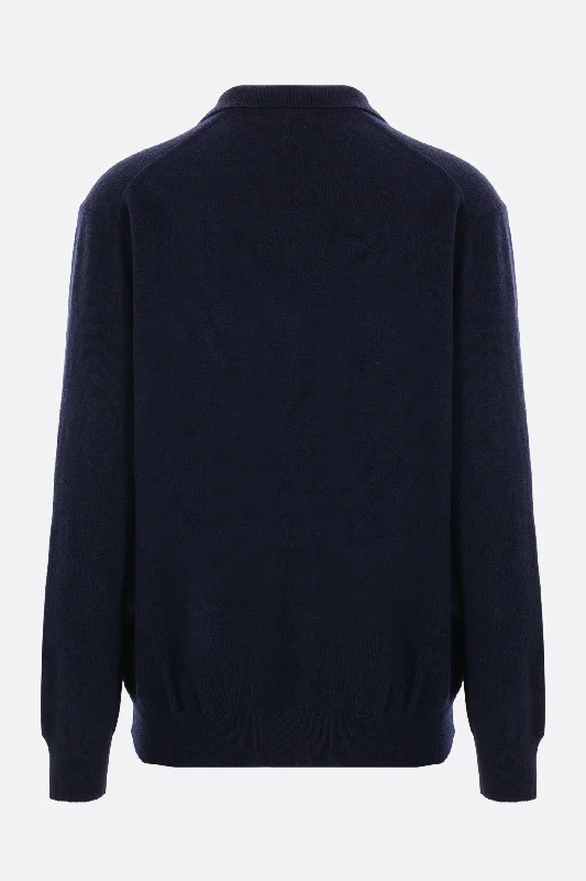 wool polo-sweater