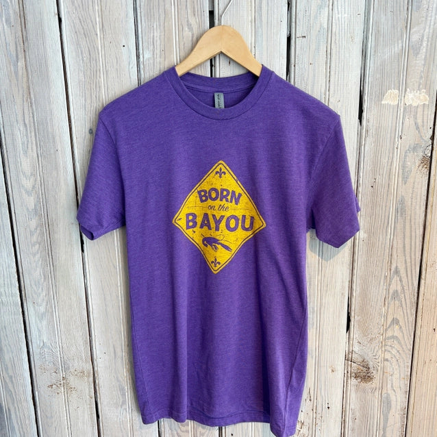 T-Shirt  Born on the Bayou