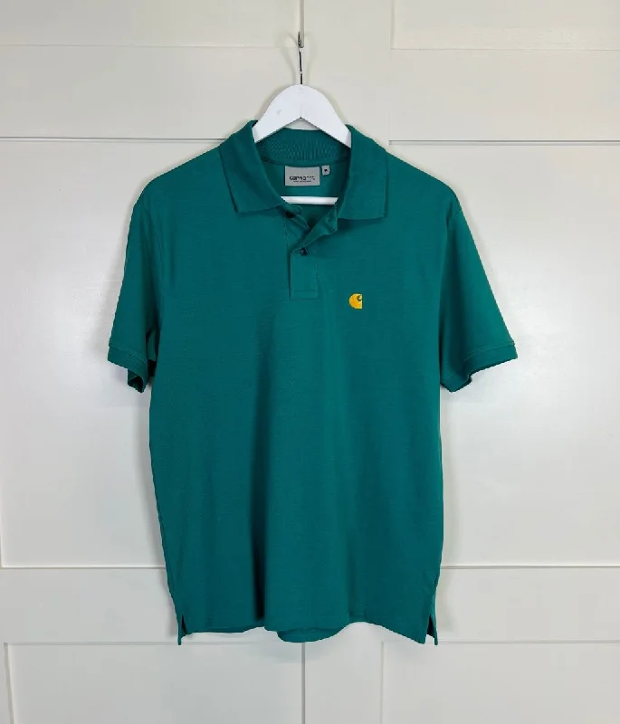 Green Men's Chase Pique Polo Shirt