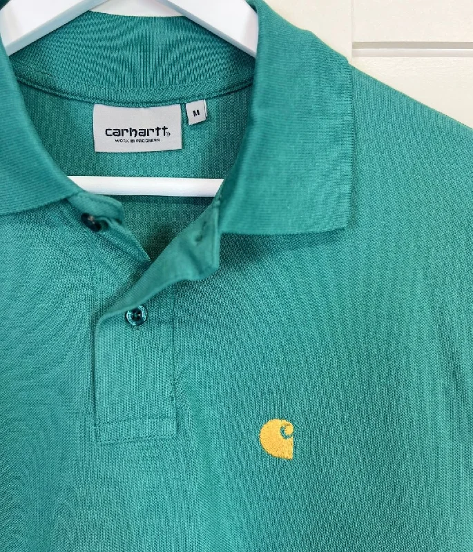 Green Men's Chase Pique Polo Shirt