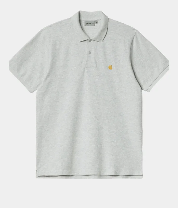 Grey Men's Chase Pique Polo Shirt