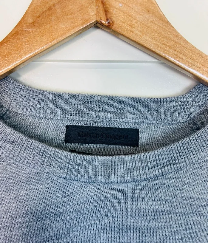 Grey Men's Merino Wool Jumper